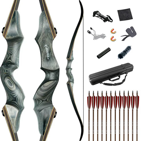 Black Hunter Recurve Bow Package RTS