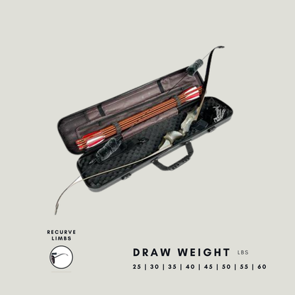 Black Hunter Recurve Bow Package RTS