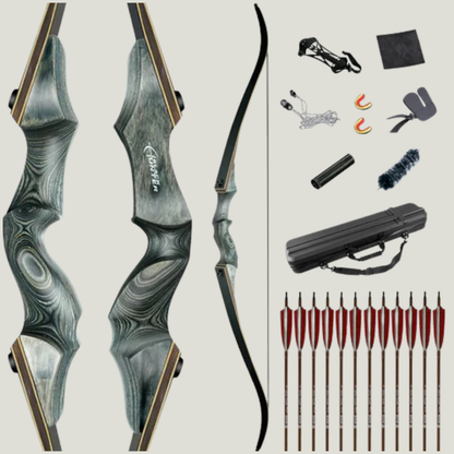 Black Hunter Recurve Bow Package RTS