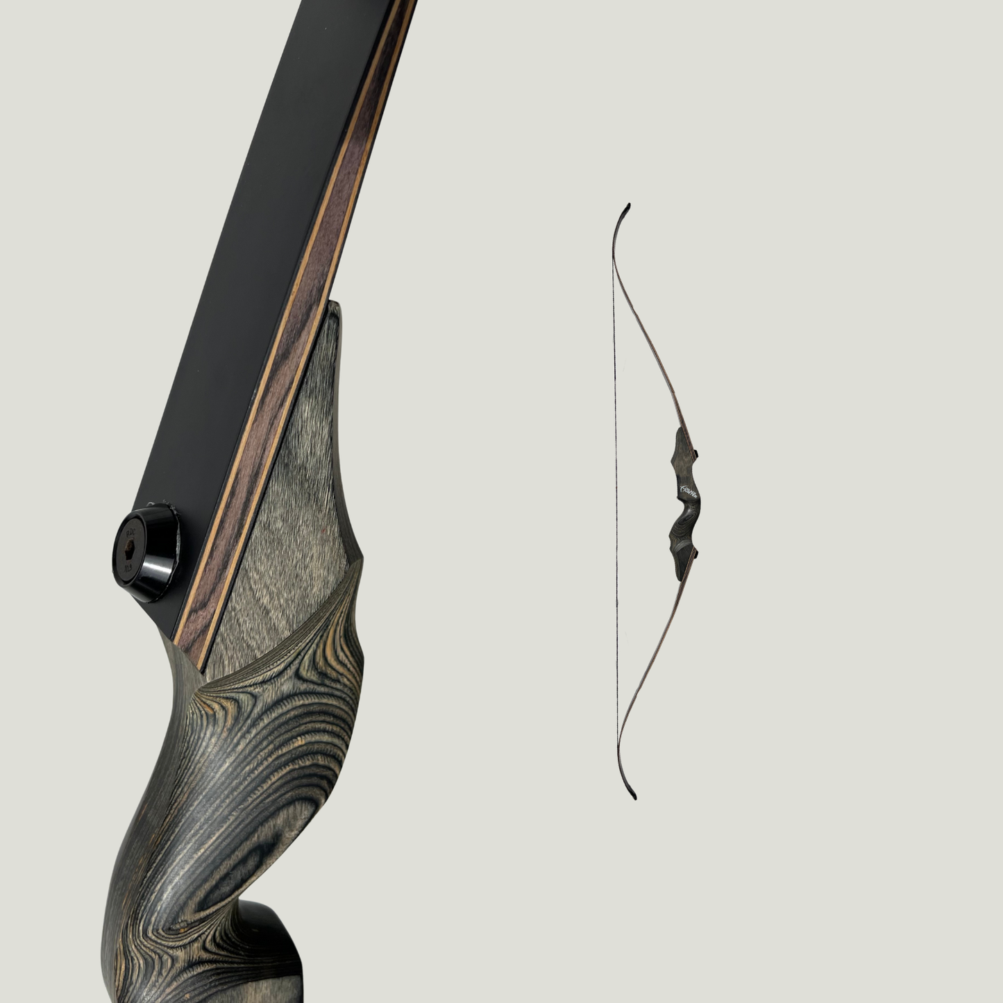 Black Hunter 60″ Take Down Recurve Bow – RH & LH