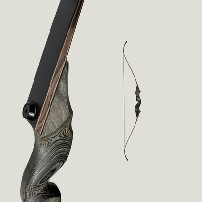 Black Hunter 60″ Take Down Recurve Bow – RH & LH