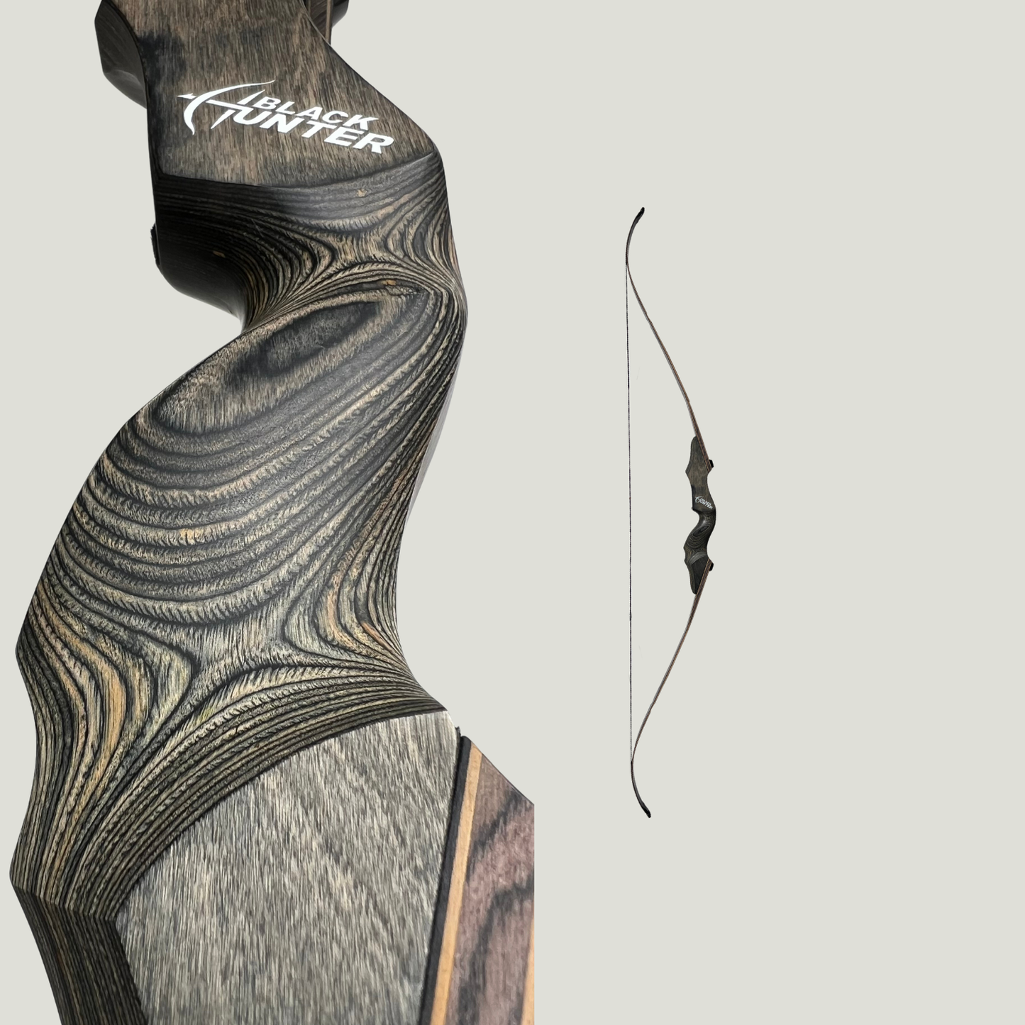 Black Hunter 60″ Take Down Recurve Bow – RH & LH