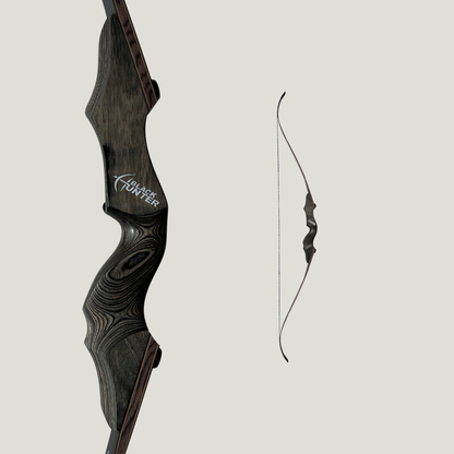 Black Hunter 60″ Take Down Recurve Bow – RH & LH